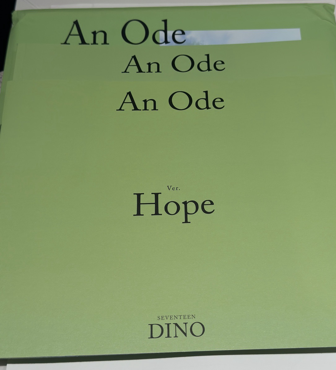 SVT An Ode Hope Begin 空專