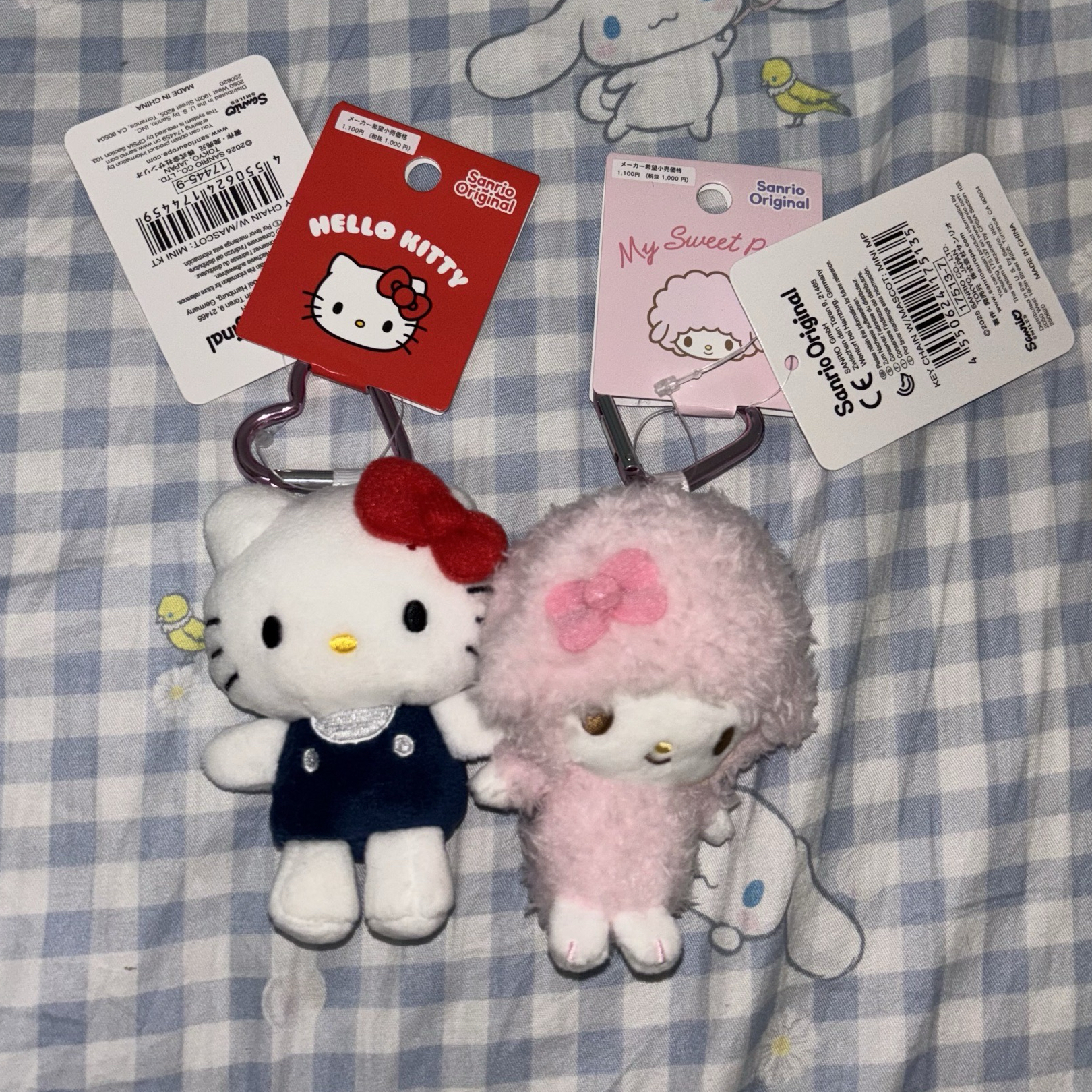 愛心扣 Kitty小羊 皮安諾