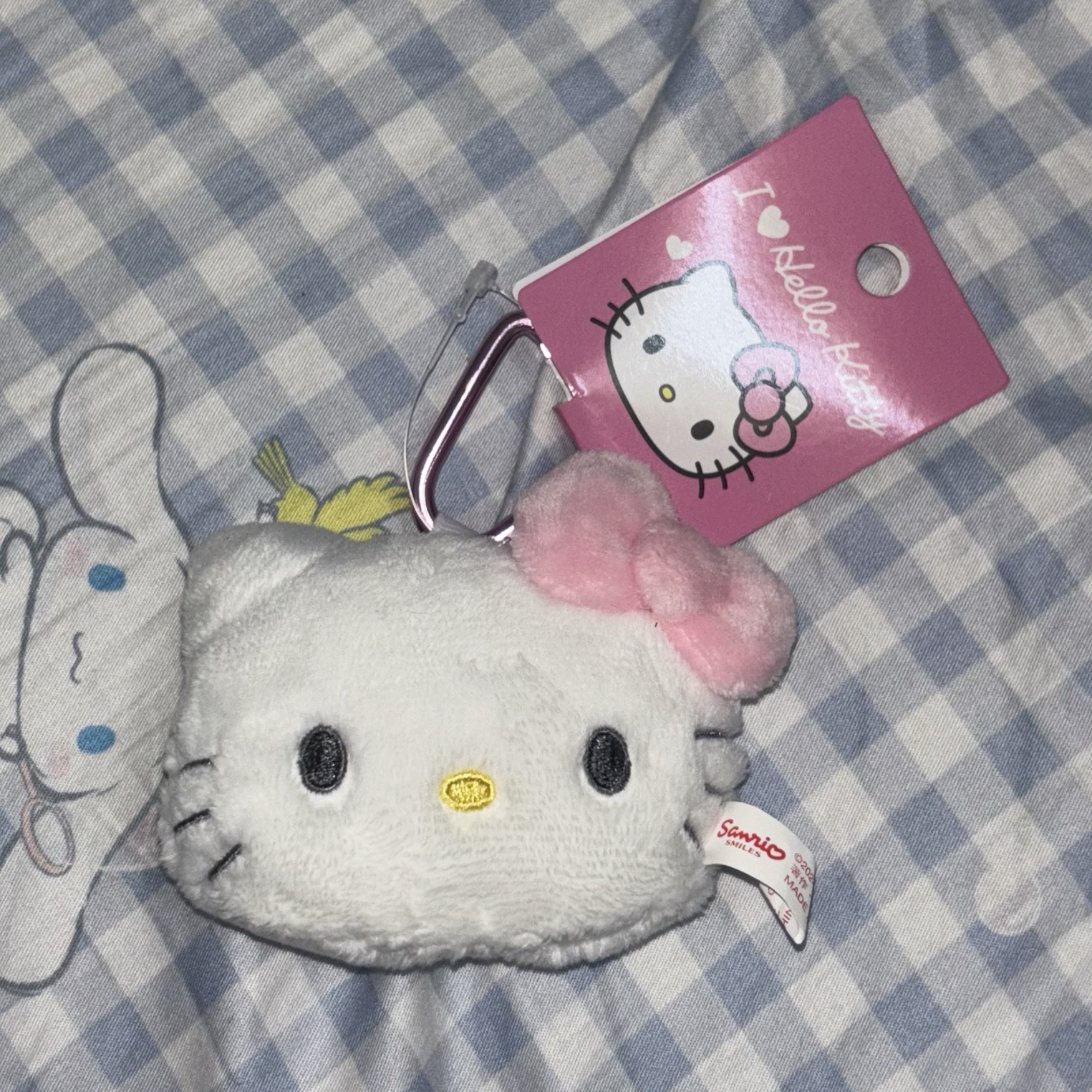 Kitty 大頭愛心扣