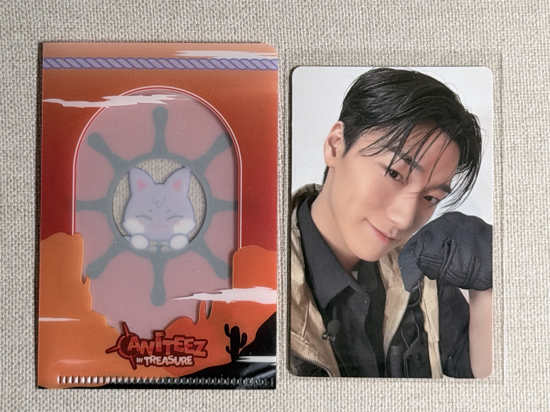 ANITEEZ IN TREASURE 集章卡 傘
