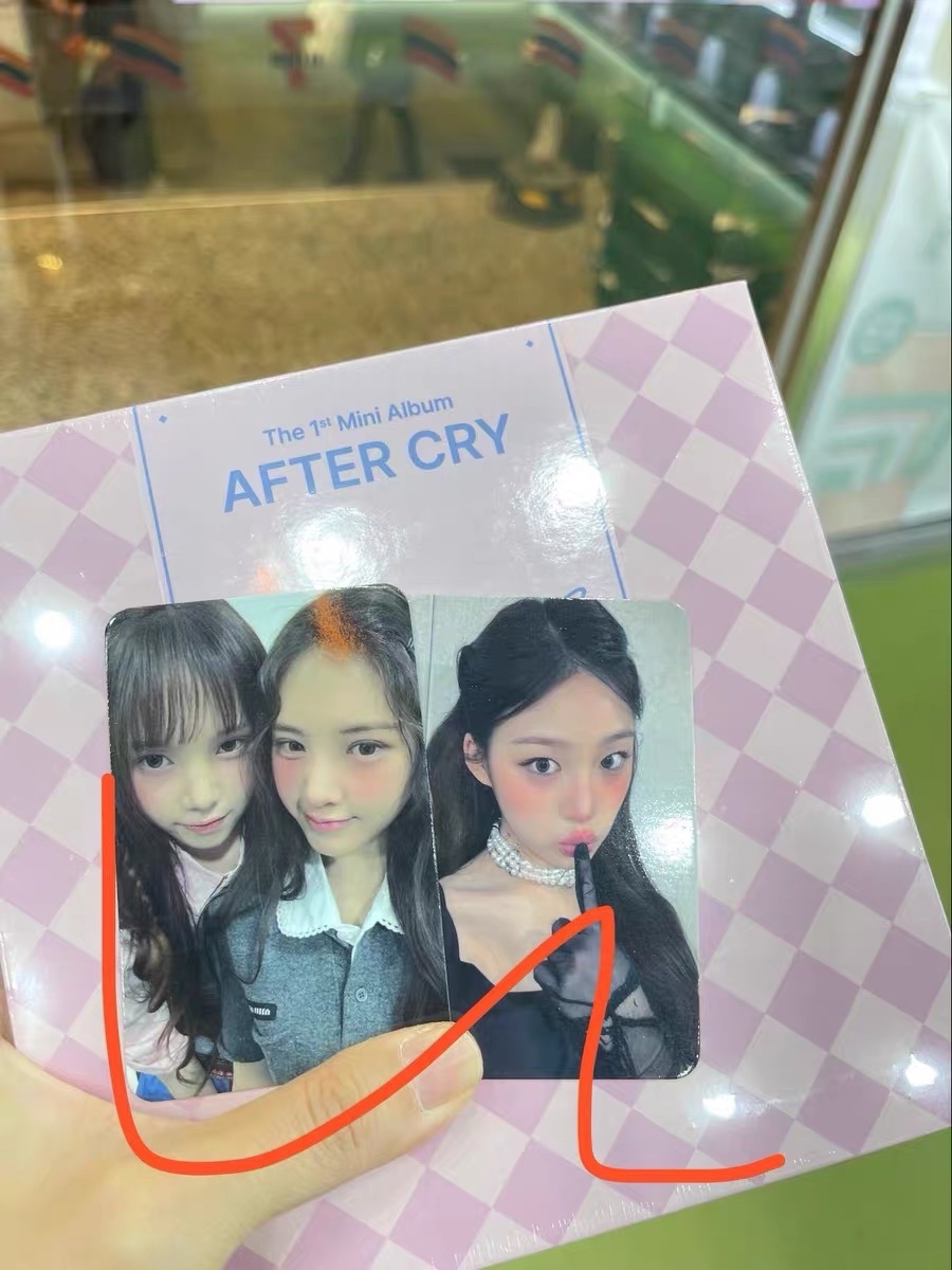 Baby DONT Cry whosfan Beni 線下幸運卡