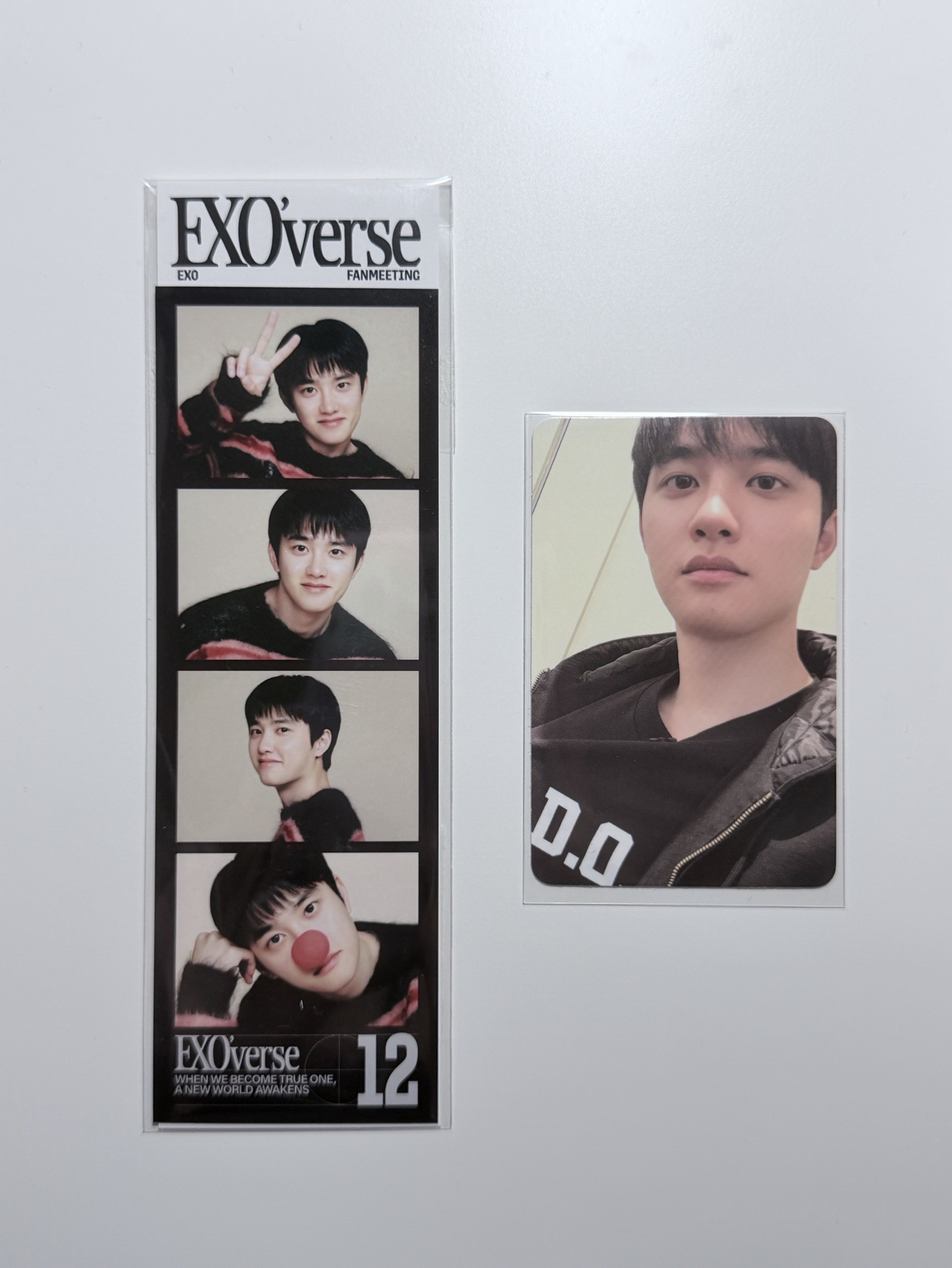 EXO’verse FM 嘟人生四格證件照組+隨機卡