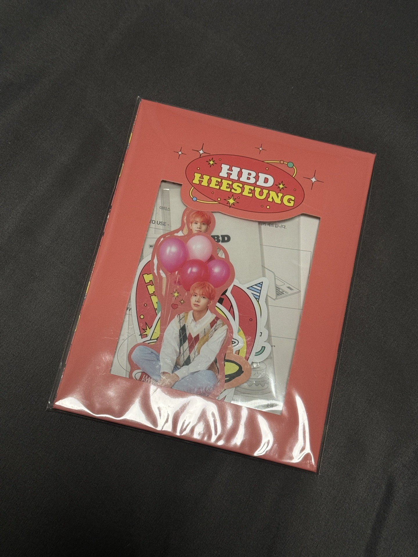 李羲承22生日貼紙組