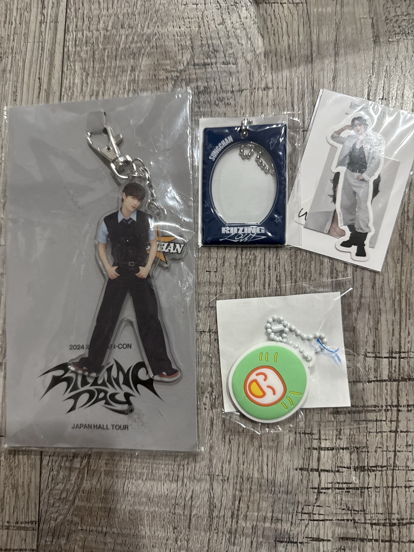 RIIZE 鄭成燦fc 吊飾、扭蛋