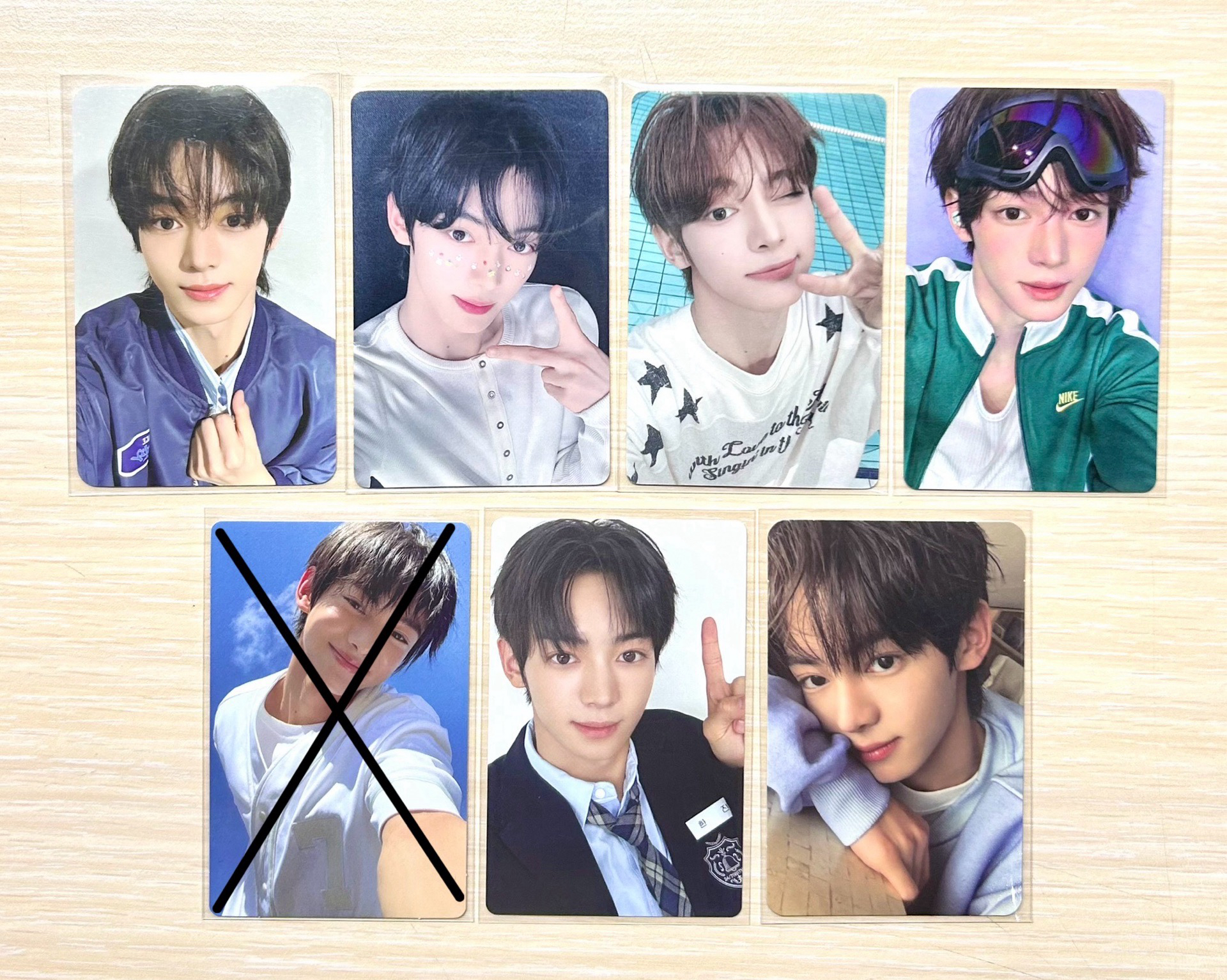 韓振 小盤卡（6張）