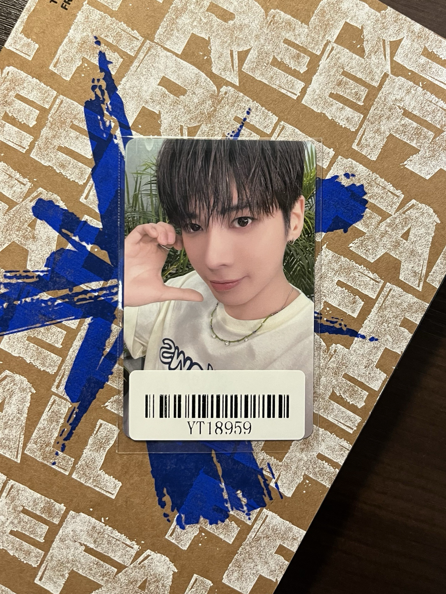 姜太顯 正規四 kms 2.0 簽售卡 我們堅持到見面的那天吧