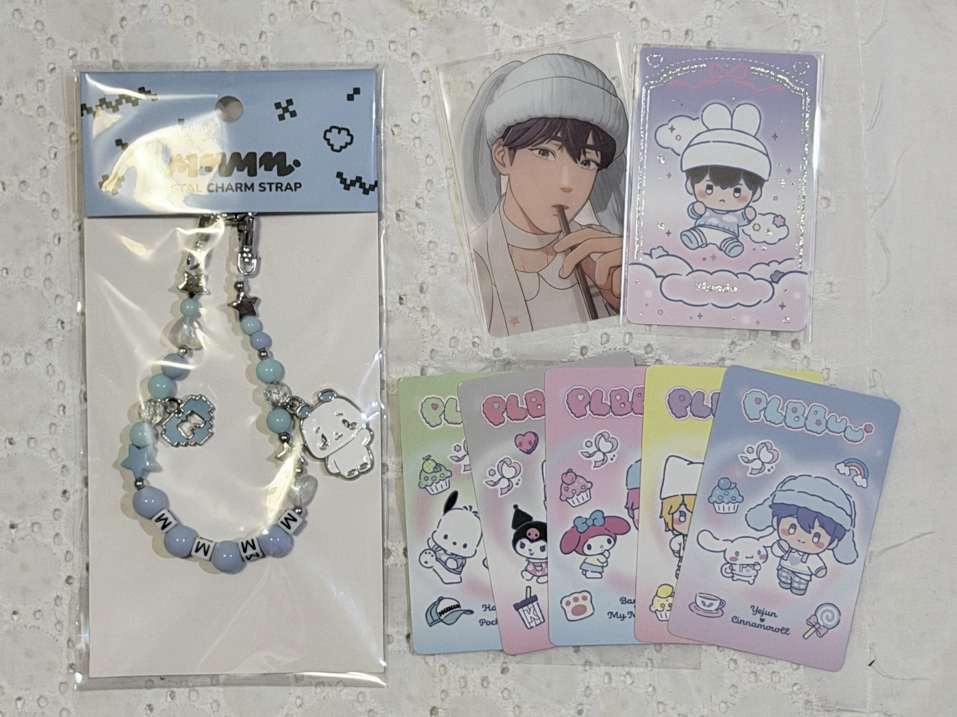 PLAVE/ 💙手燈掛鏈+綁