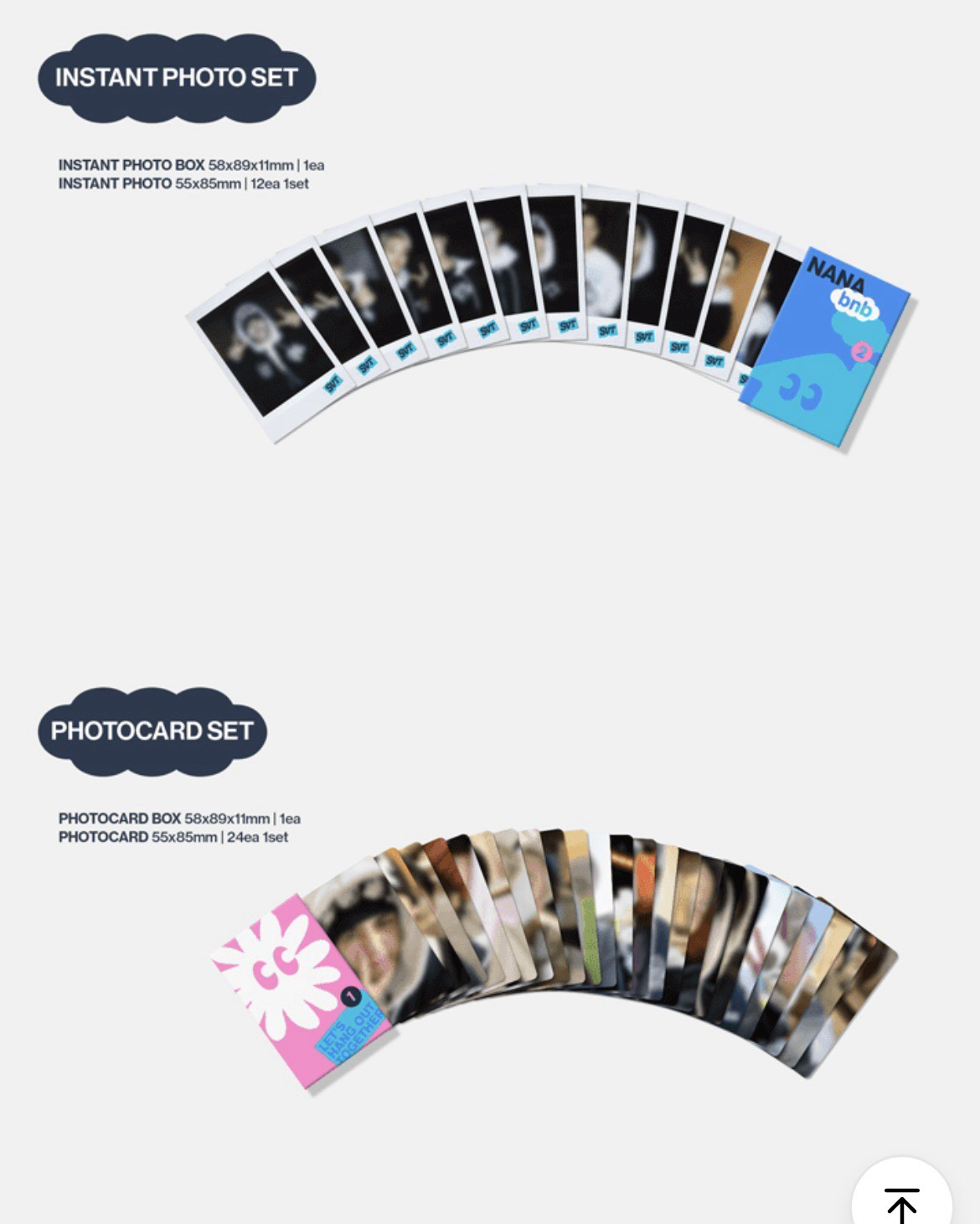 NANA bnb kit卡 一組4張