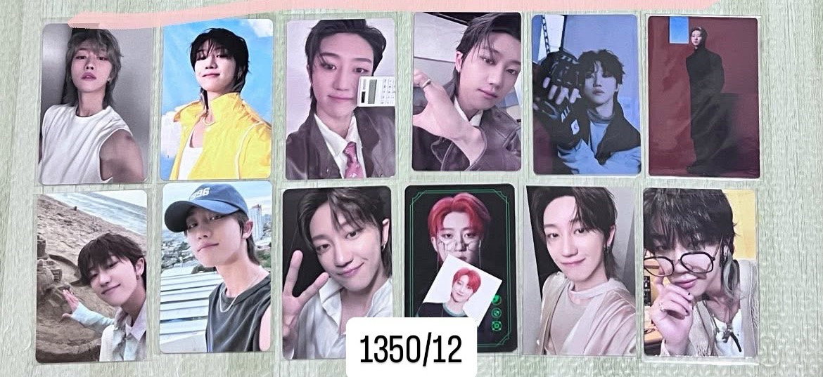 seventeen徐明浩小盤（現貨小卡*12）