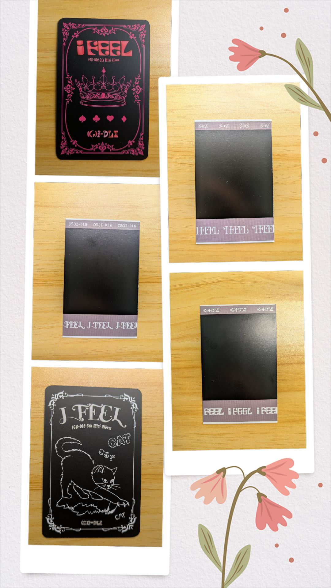 【十元一標】*️⃣迷六 絕版 專卡迷你盤 麵*1+妮*2+琦*2 共5張