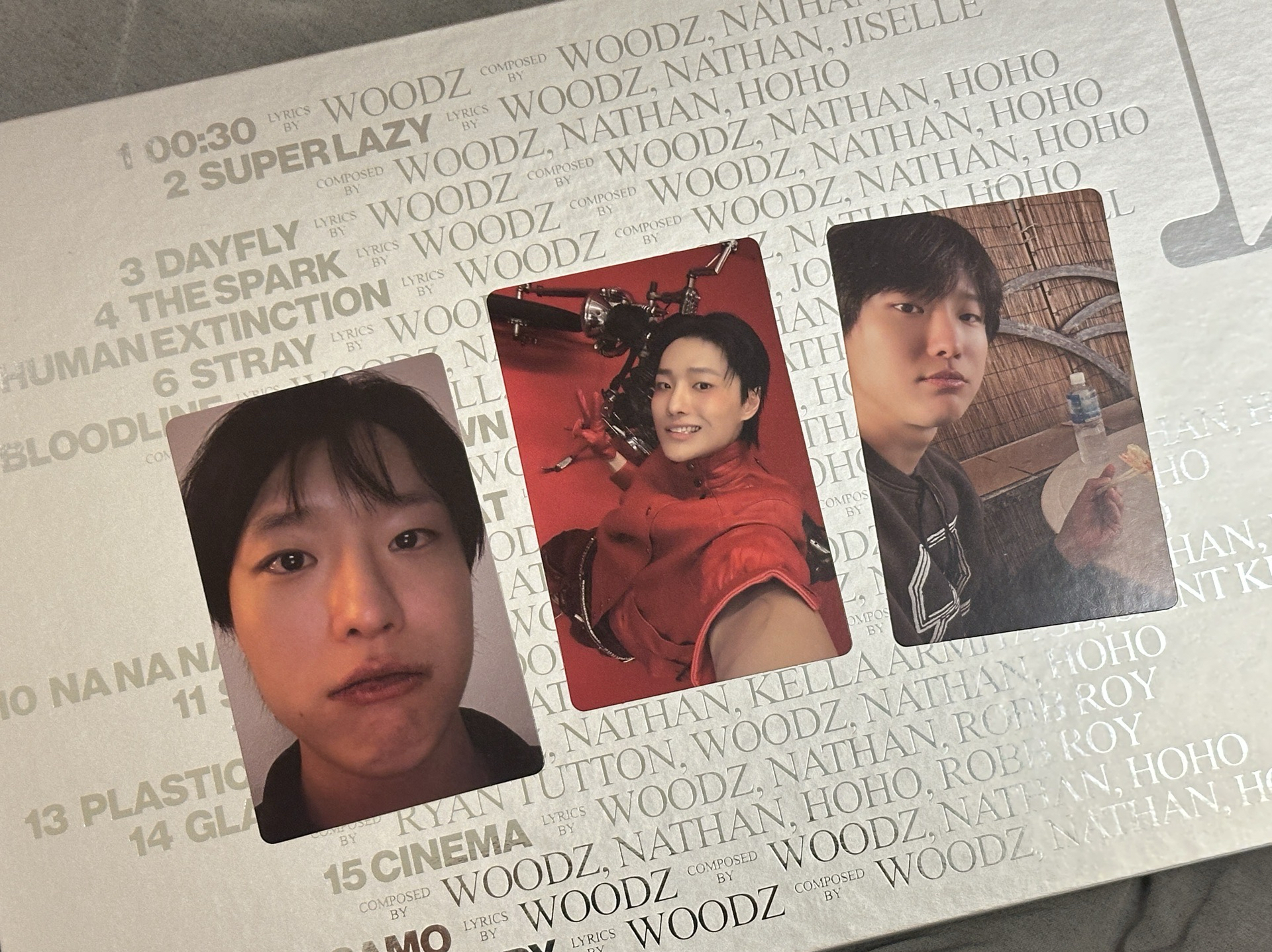 WOODZ第一張正規專輯「Archive. 1(Main Ver.)」