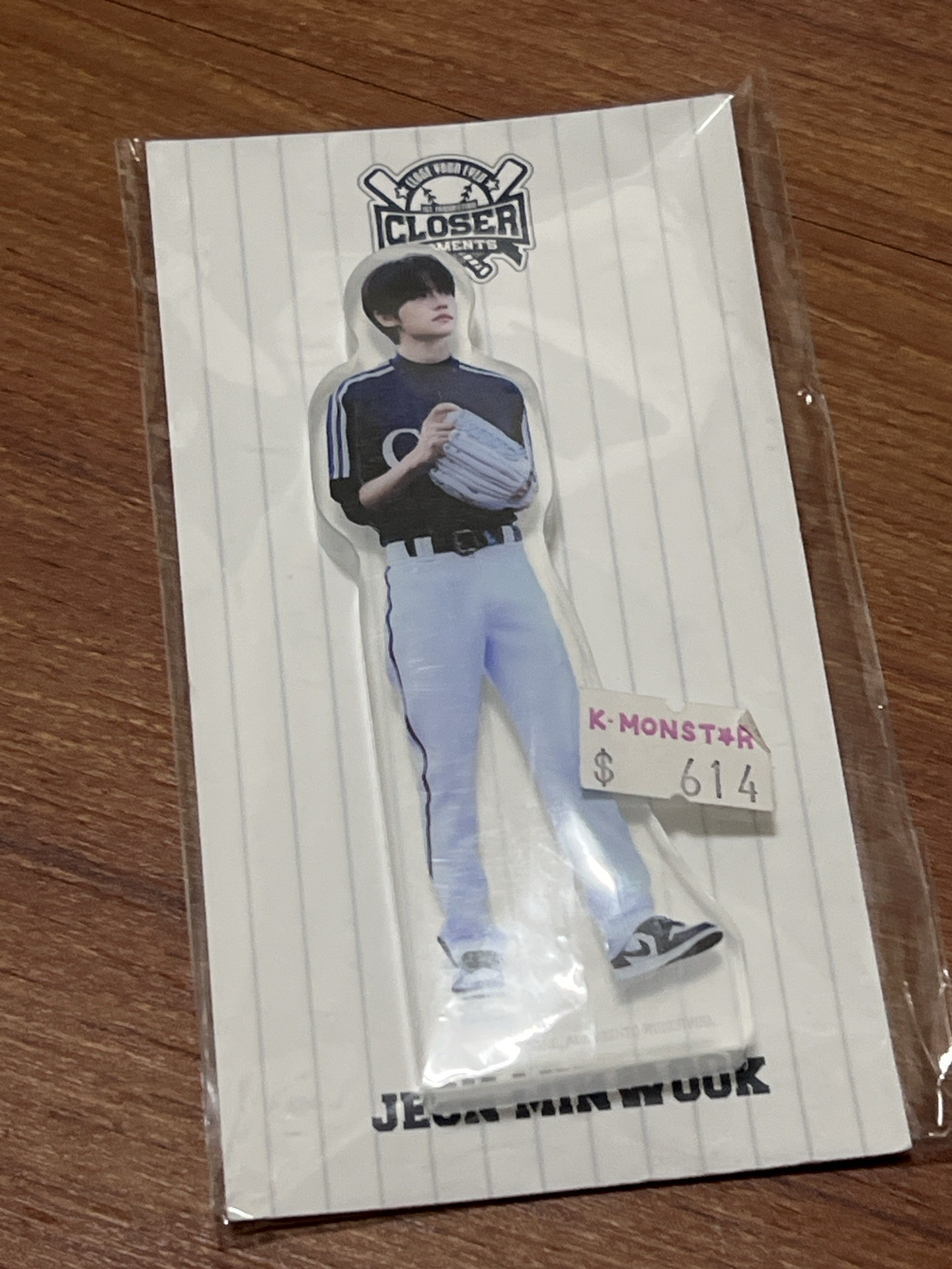 jeon minwook立牌周邊