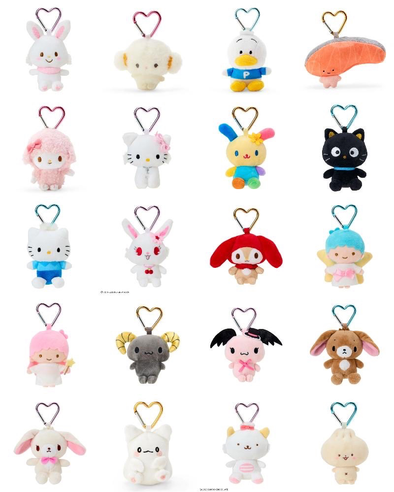 愛心扣吊飾娃娃