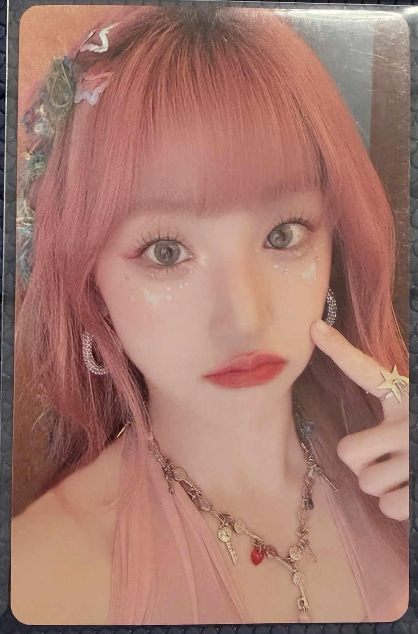 中文卡背粉髮琦！