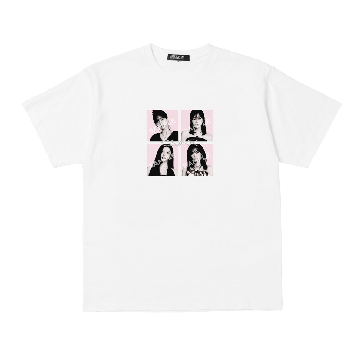 aespa蛋巡 團體白T