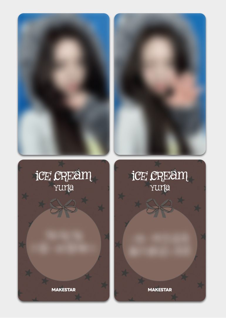 (非現要等) YUNA ms台北視簽 單卡一套 大野狼ver.