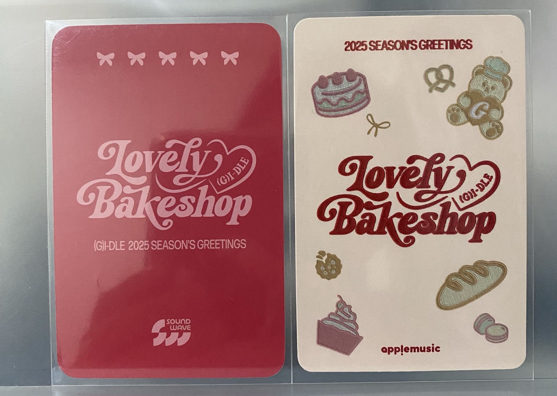 I-dle 2025 年曆特典 sw, am