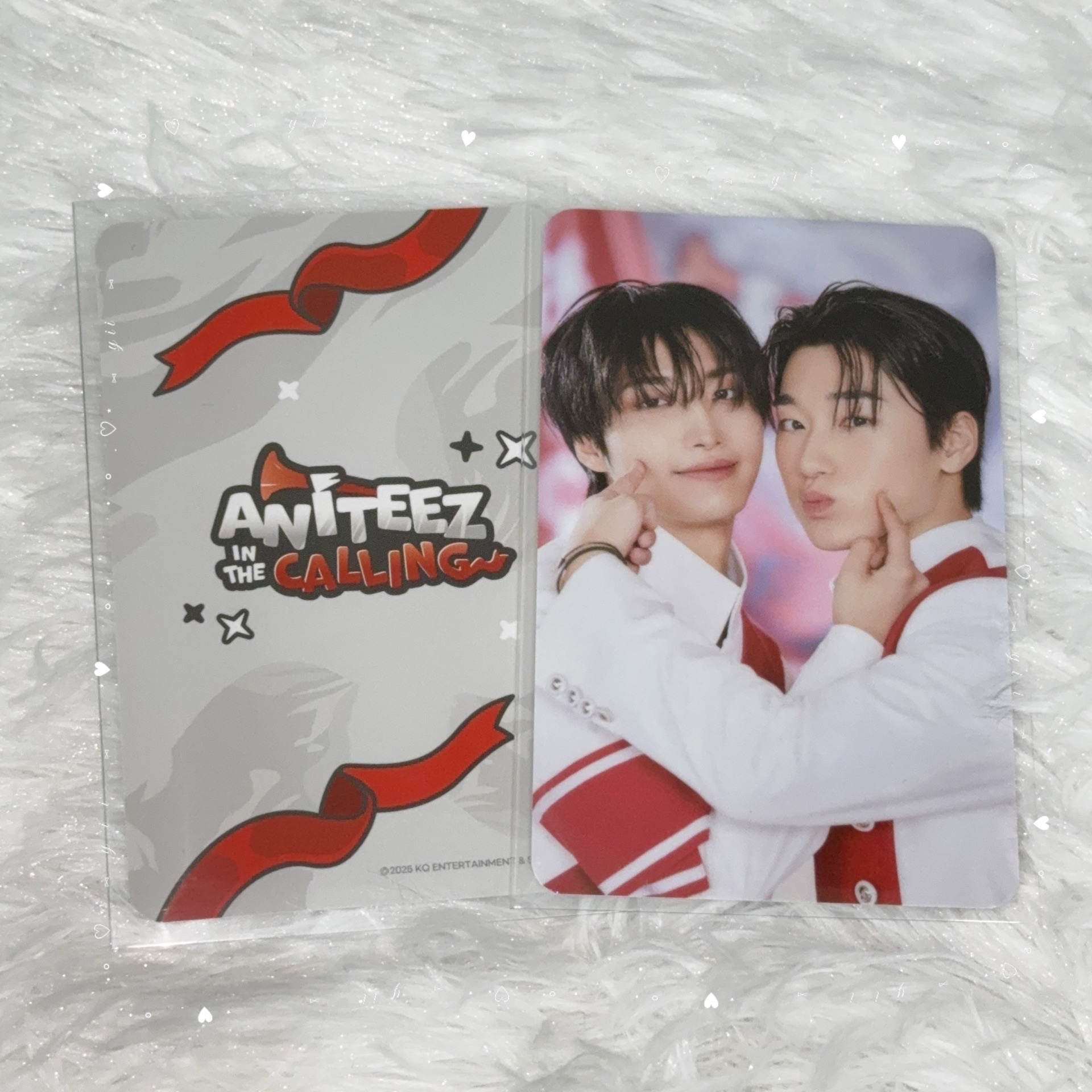 ･⋆⑅ 𝐚𝐭𝐞𝐞𝐳 ⑅⋆･ 𝐬𝐞𝐨𝐧𝐠𝐡𝐰𝐚&𝐬𝐚𝐧 雙人卡 隨機卡（需多帶）