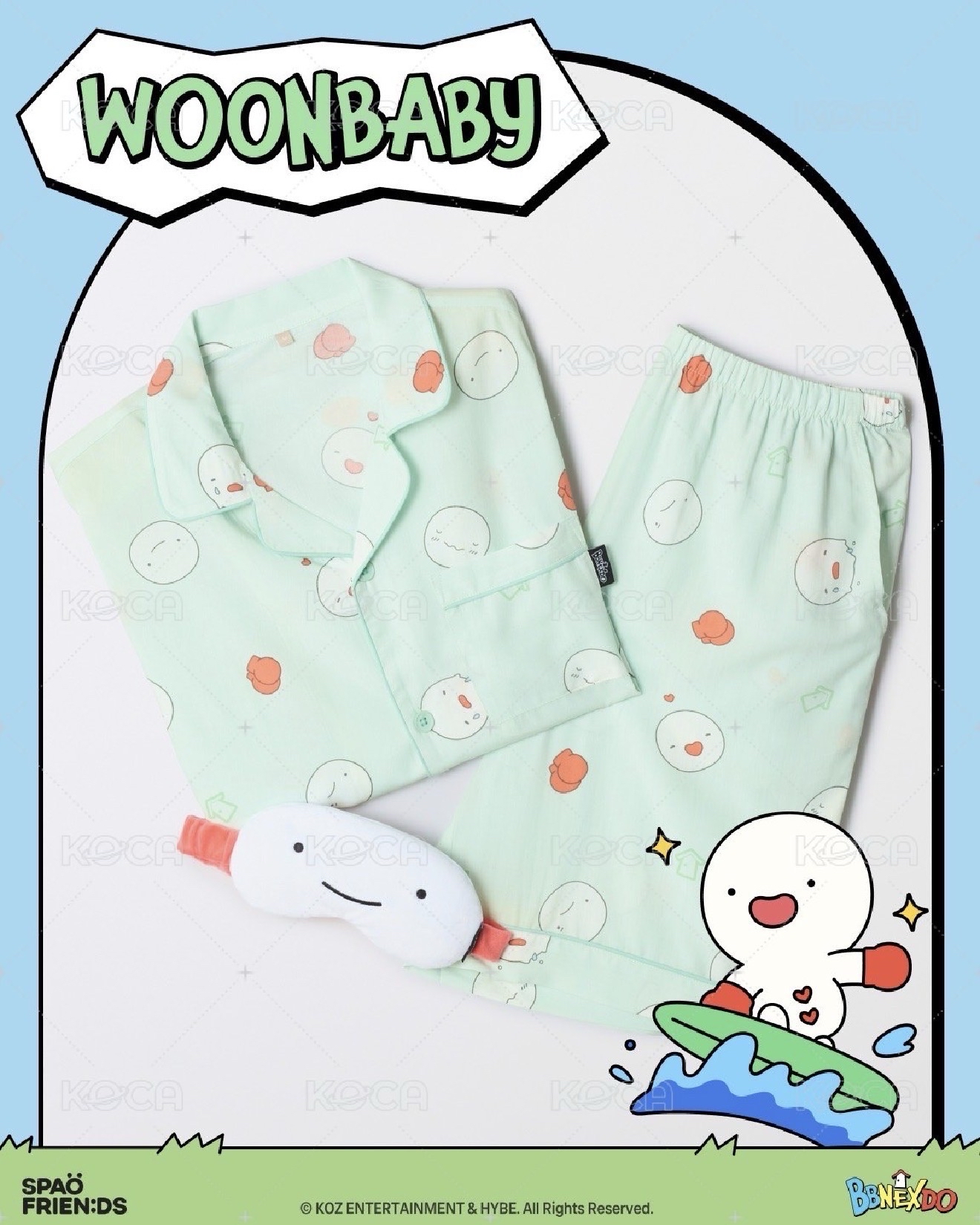 雲寶寶睡衣 woonbaby s碼