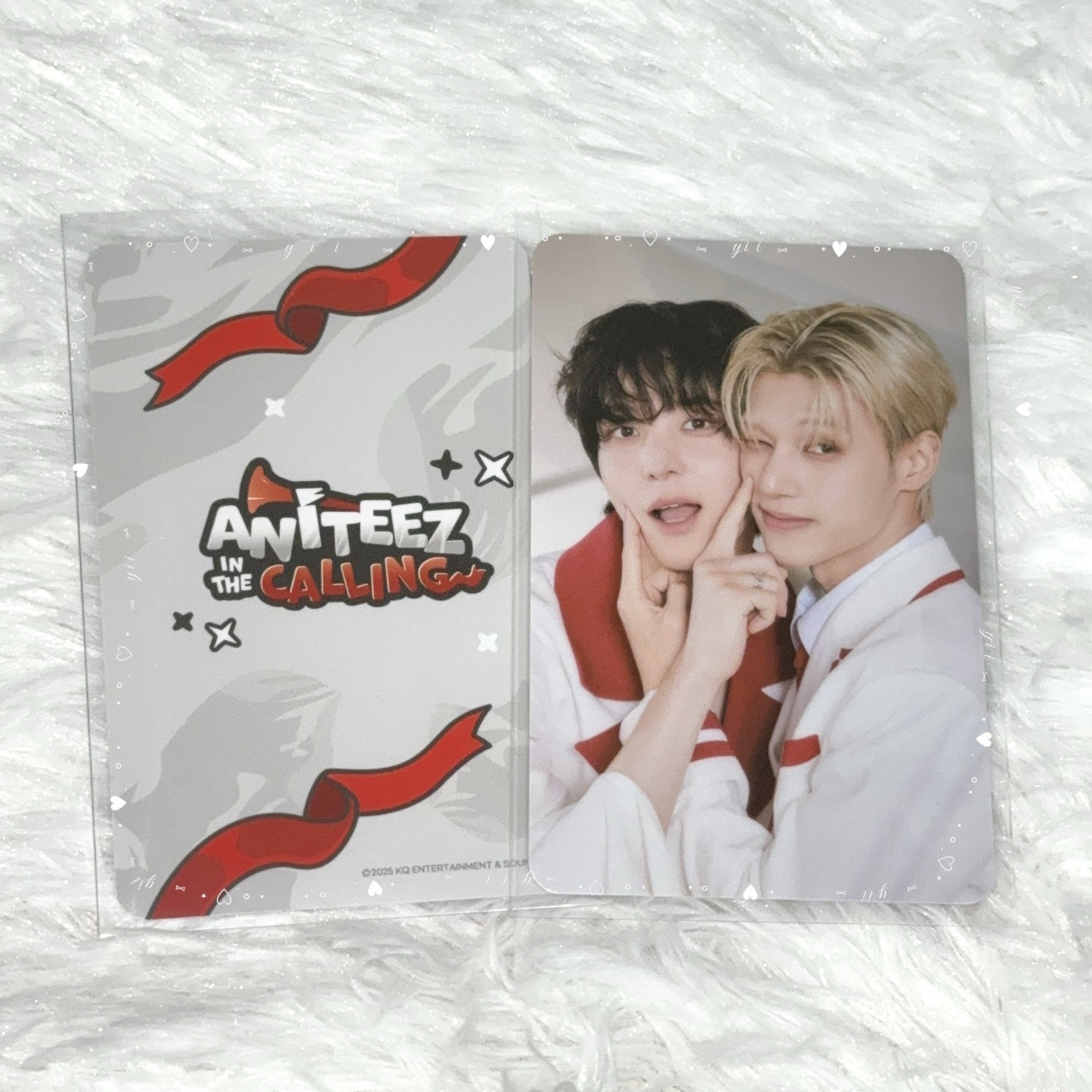 ･⋆⑅ 𝐚𝐭𝐞𝐞𝐳 ⑅⋆･𝒚𝒖𝒏𝒉𝒐&𝒘𝒐𝒐𝒚𝒐𝒖𝒏𝒈 雙人卡 隨機卡（需多帶）