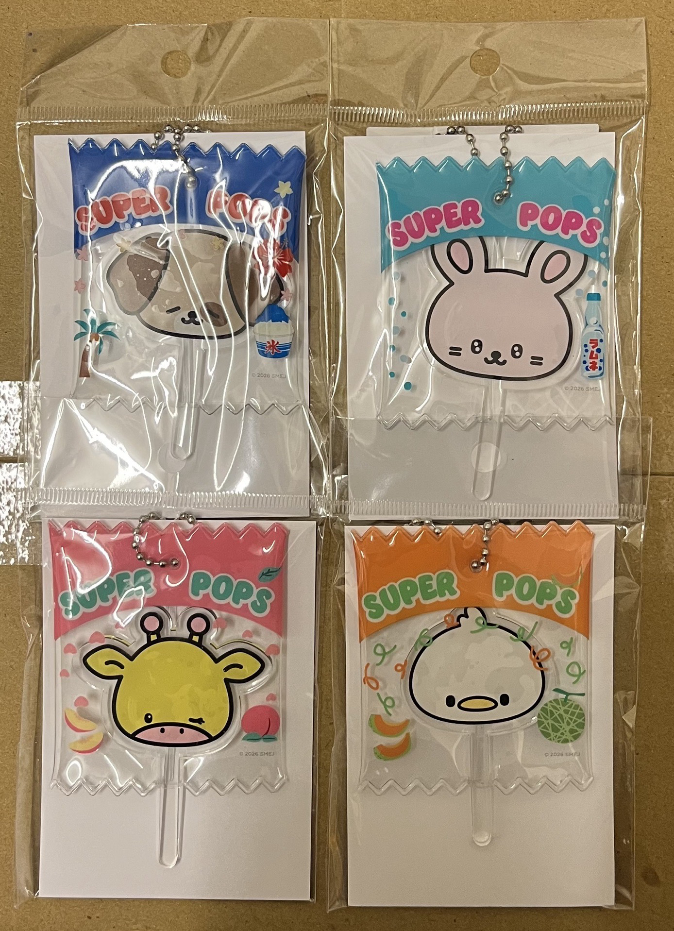 SJ日本超市棒棒糖吊飾