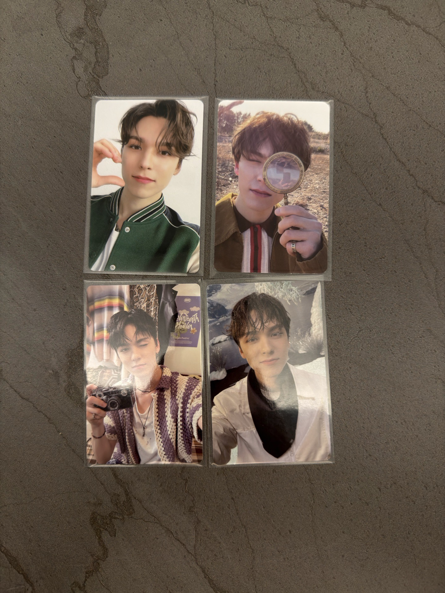 seventeen Vernon 小卡 incomplete 