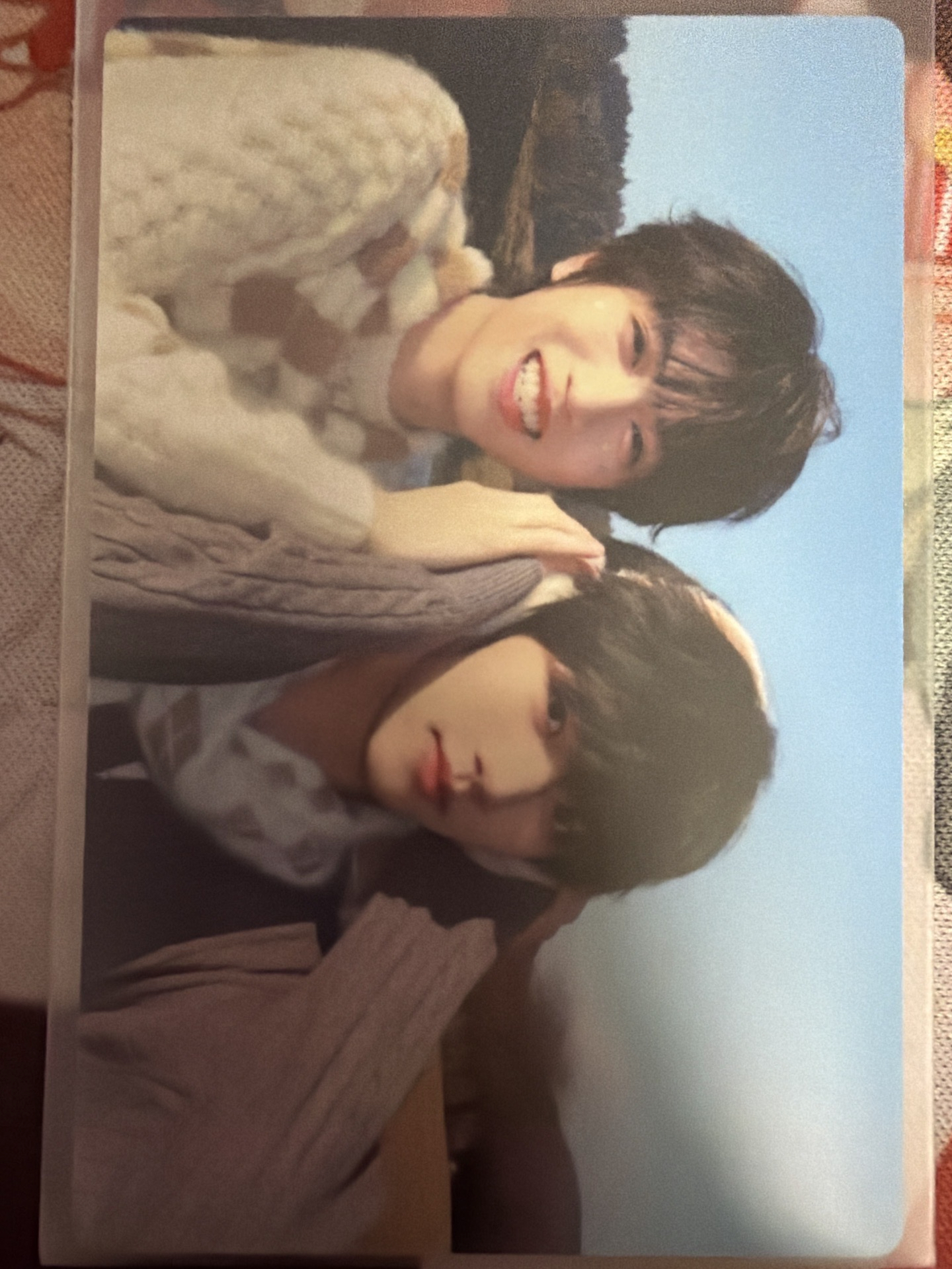 張桂源x張函瑞榮耀卡包雙人SR卡