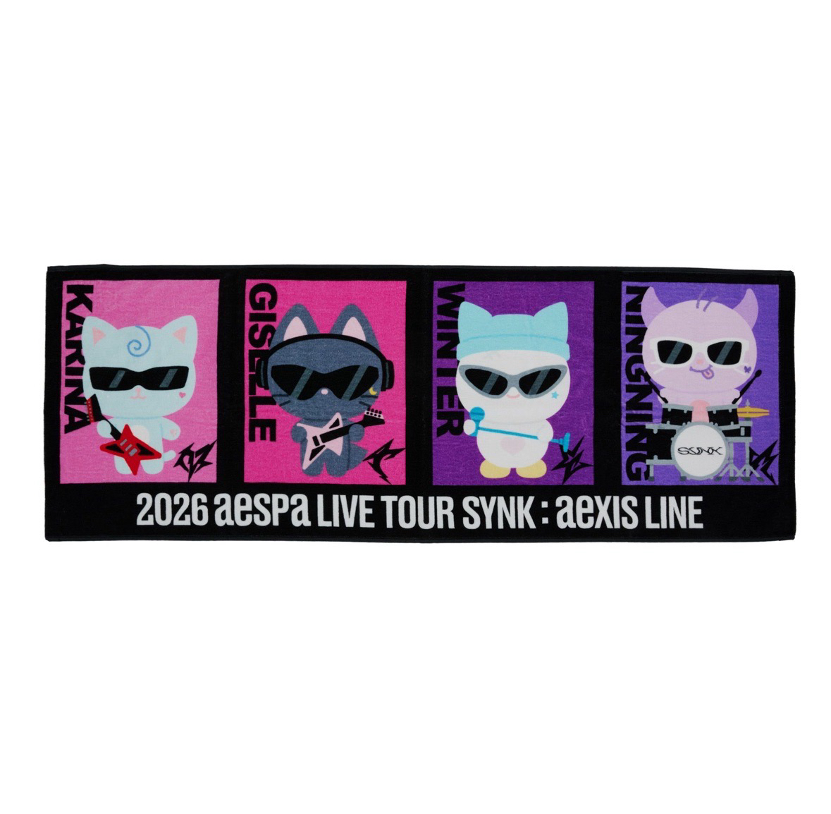 aespa蛋巡 娃娃手幅