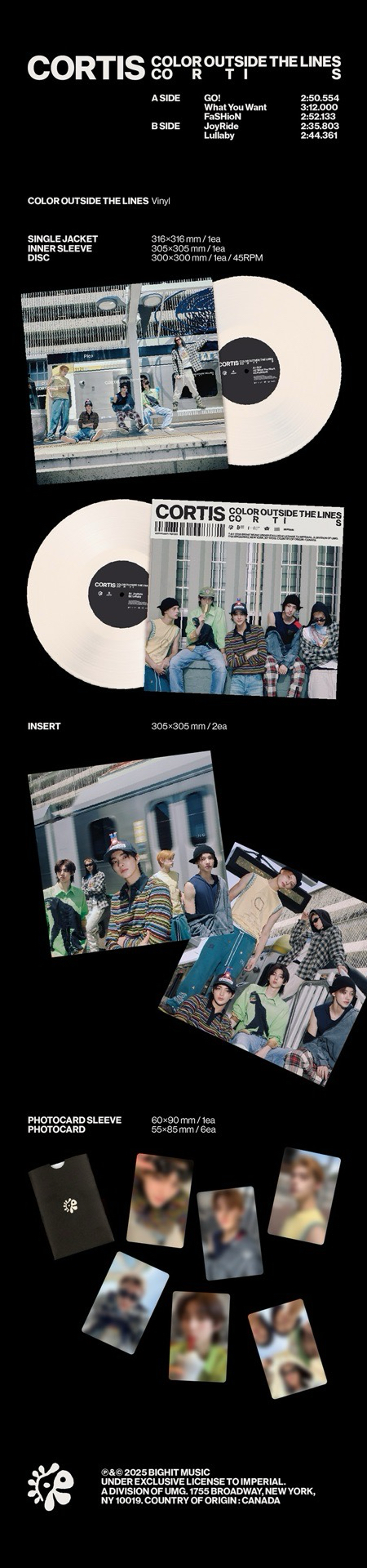 CORTIS 黑膠未拆專