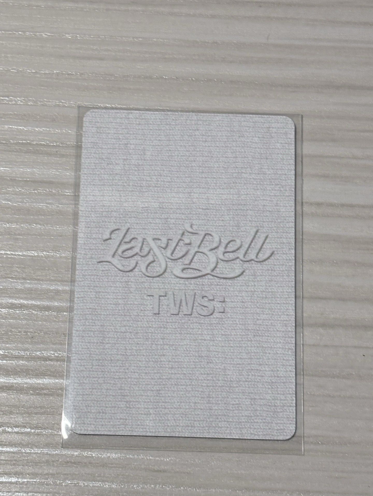 Tws 申惟 單曲 小卡