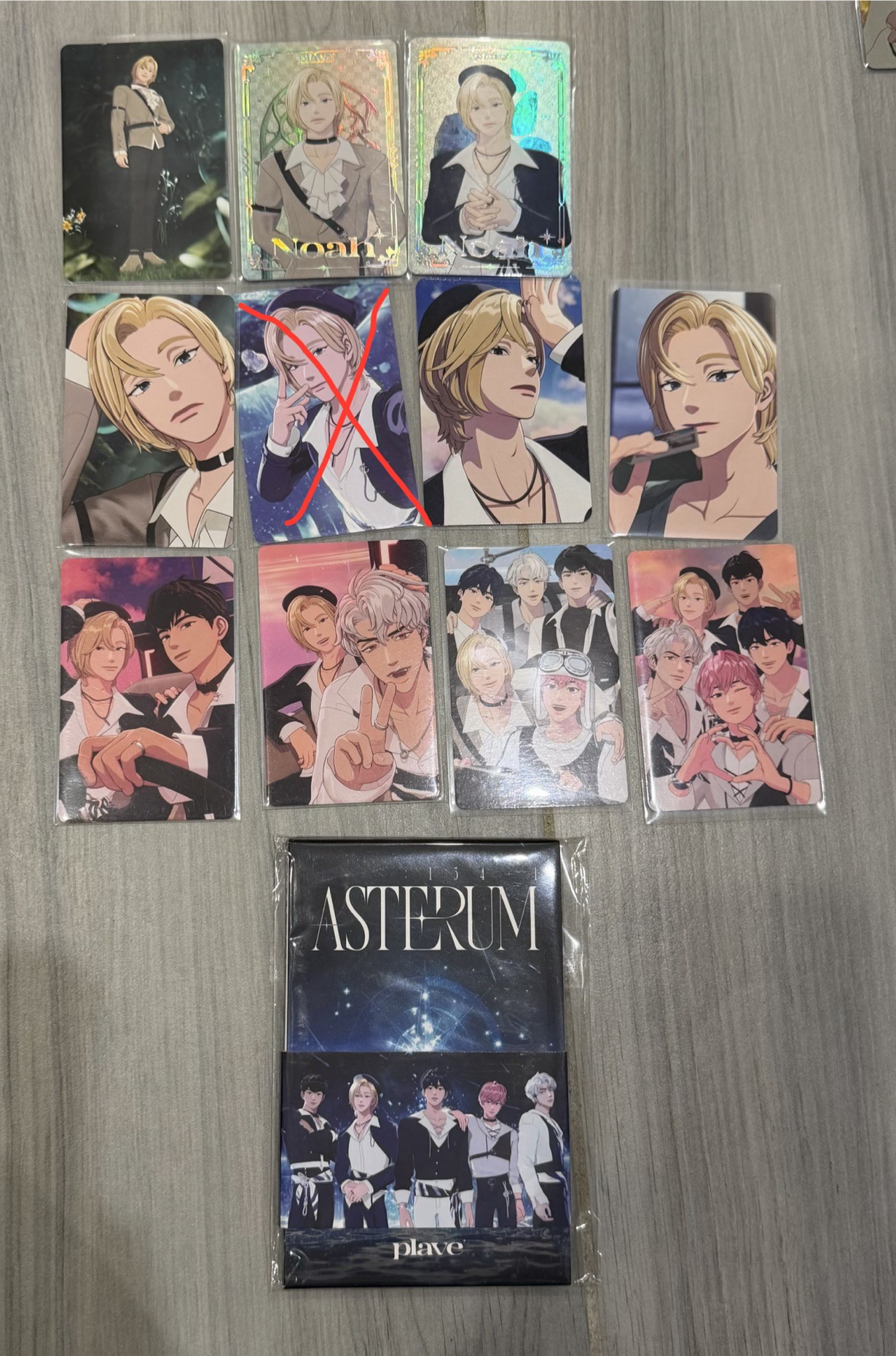 諾亞迷你2專卡一件畢業