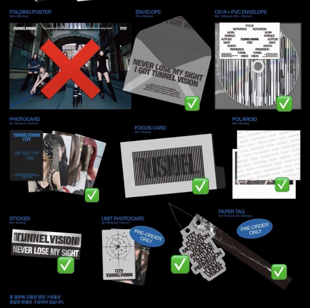 TNVS專輯內容物（含小卡）PB ver