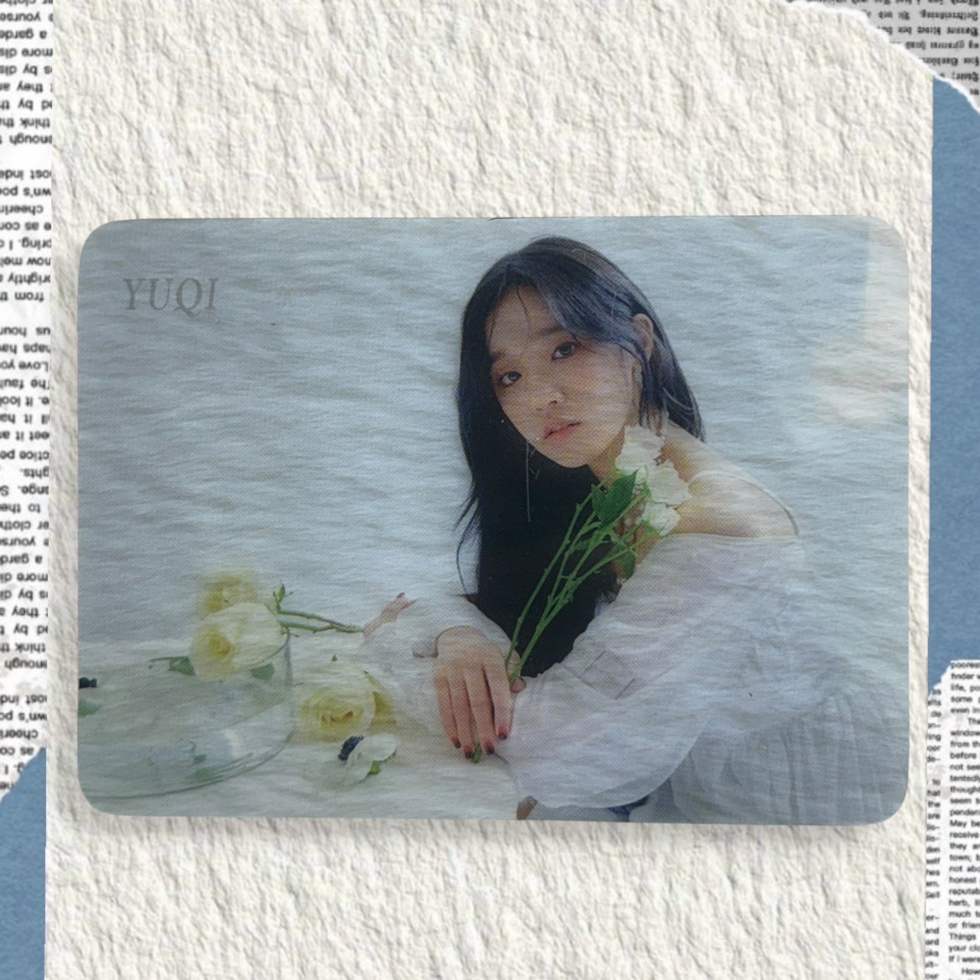 i-dle [I trust] 琦 白版透卡