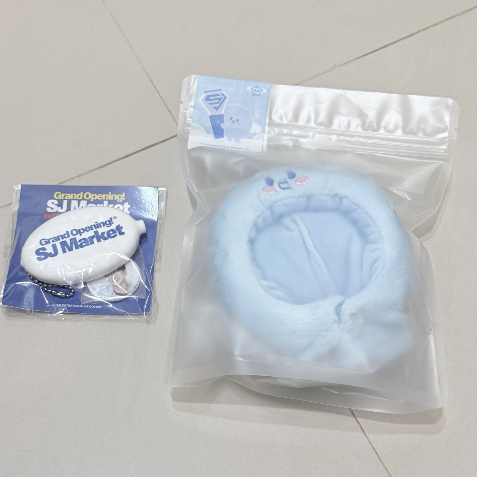 SS10場週 銀赫手燈套+超市零錢包