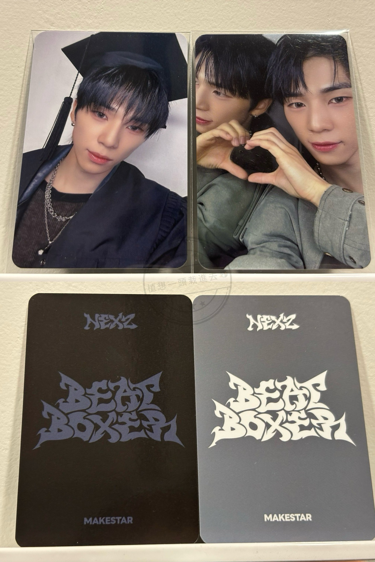 NEXZ SO GEON 🐾 畢業 鏡面愛心