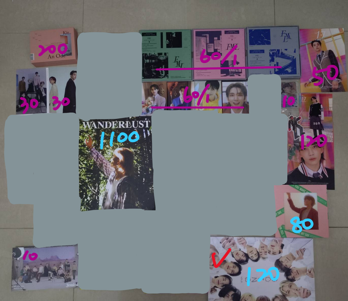 SVT空專&周邊 部分無圖鑑 可私訊另開私人賣場