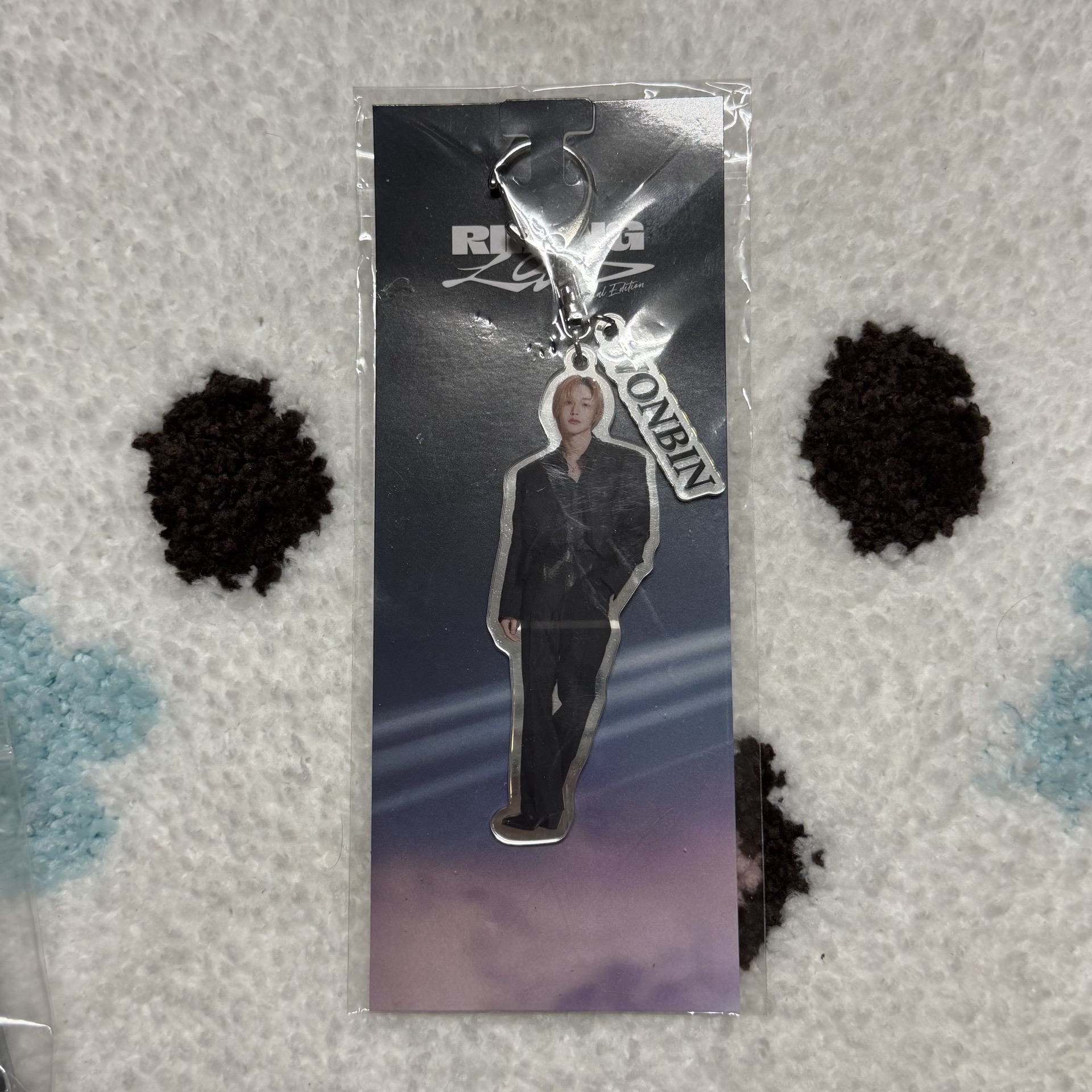 東蛋周邊-人形鑰匙圈 元彬 🎸