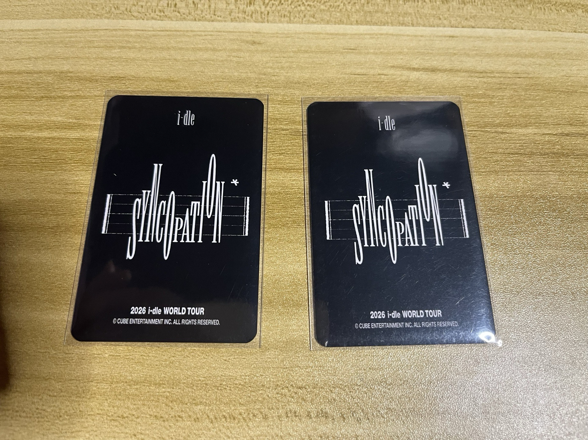 （🏰現貨）I-dle 世巡 隨機散卡 米妮