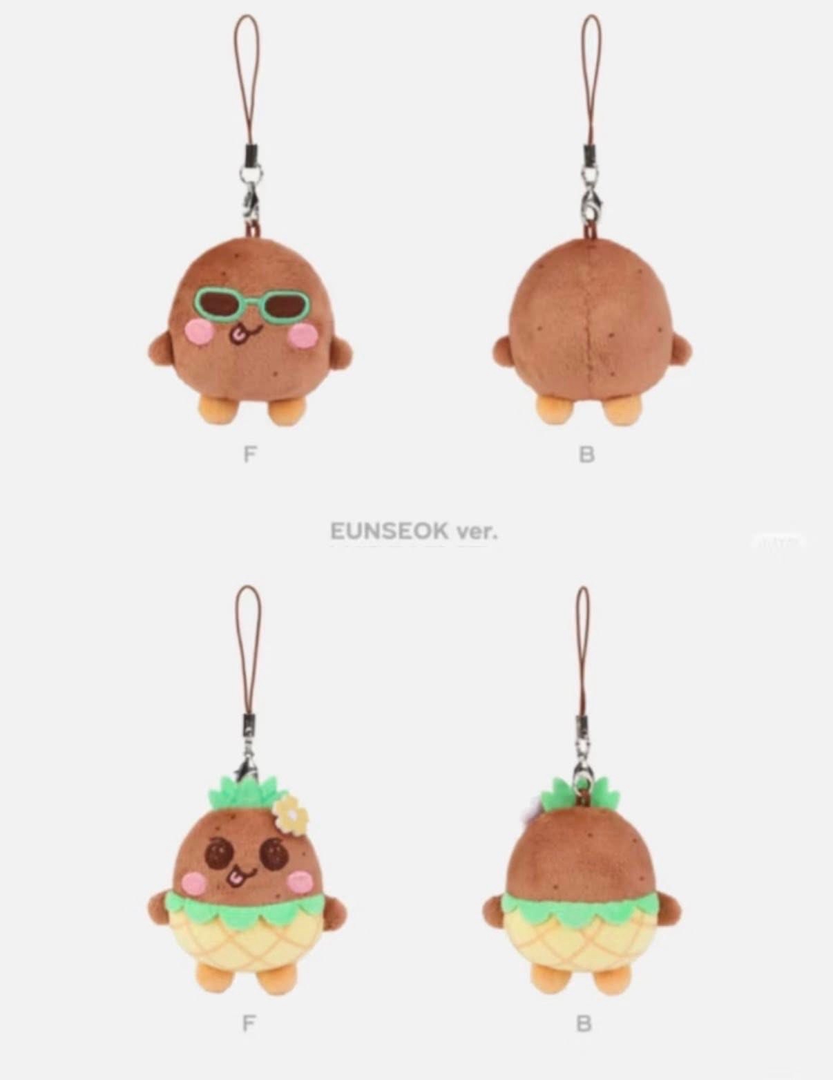 曬黑版龍石糰子 夏日、墨鏡各一