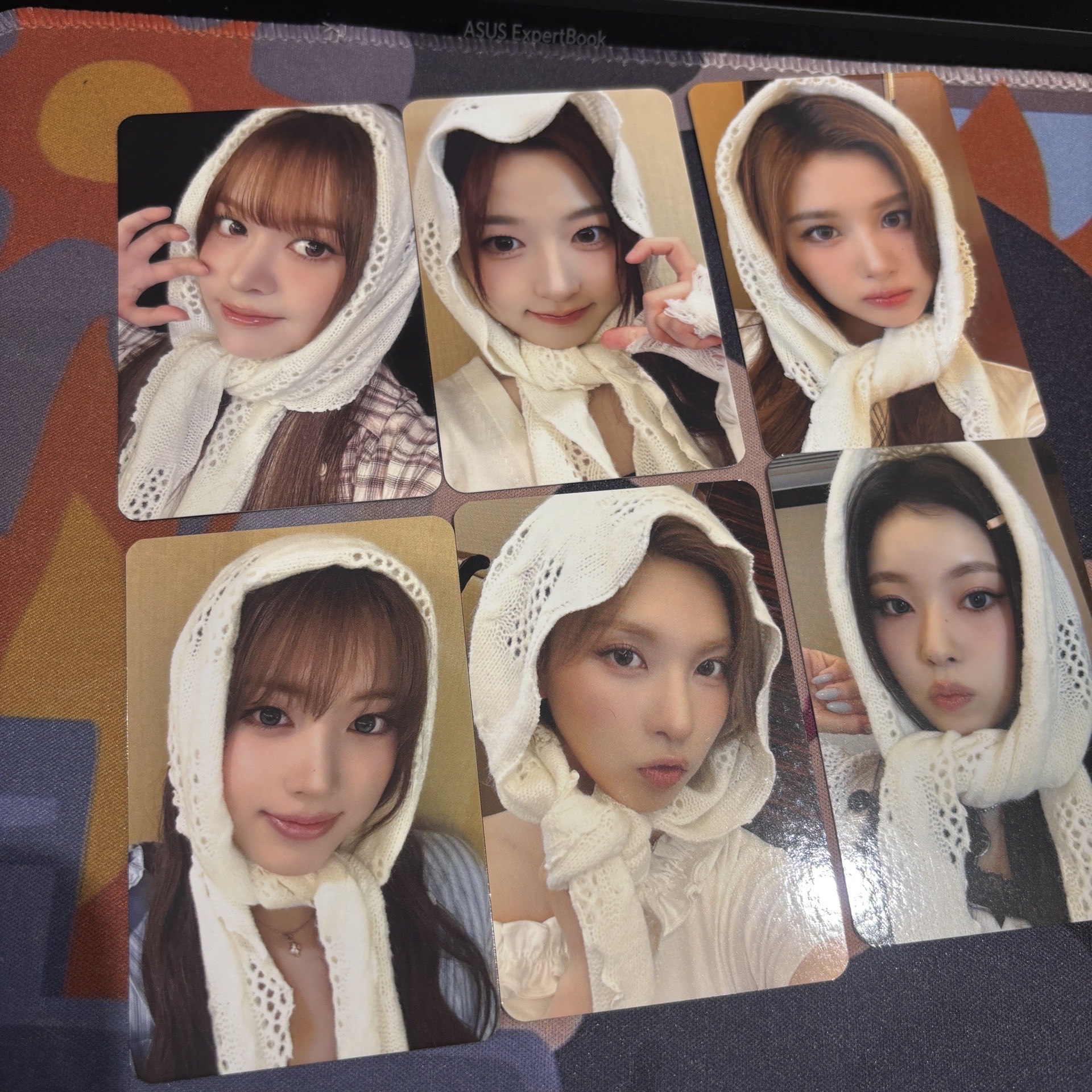 NMIXX Fe304 forward MS 頭巾圍巾