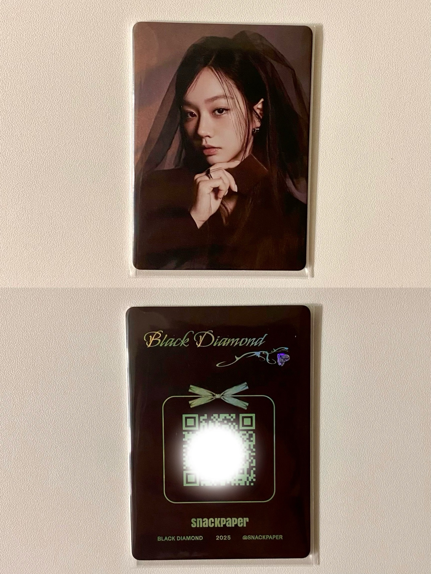 巧克力周邊加厚版限定語音卡