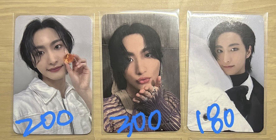 ATEEZ 金弘中 灰兔粉兔 大盤