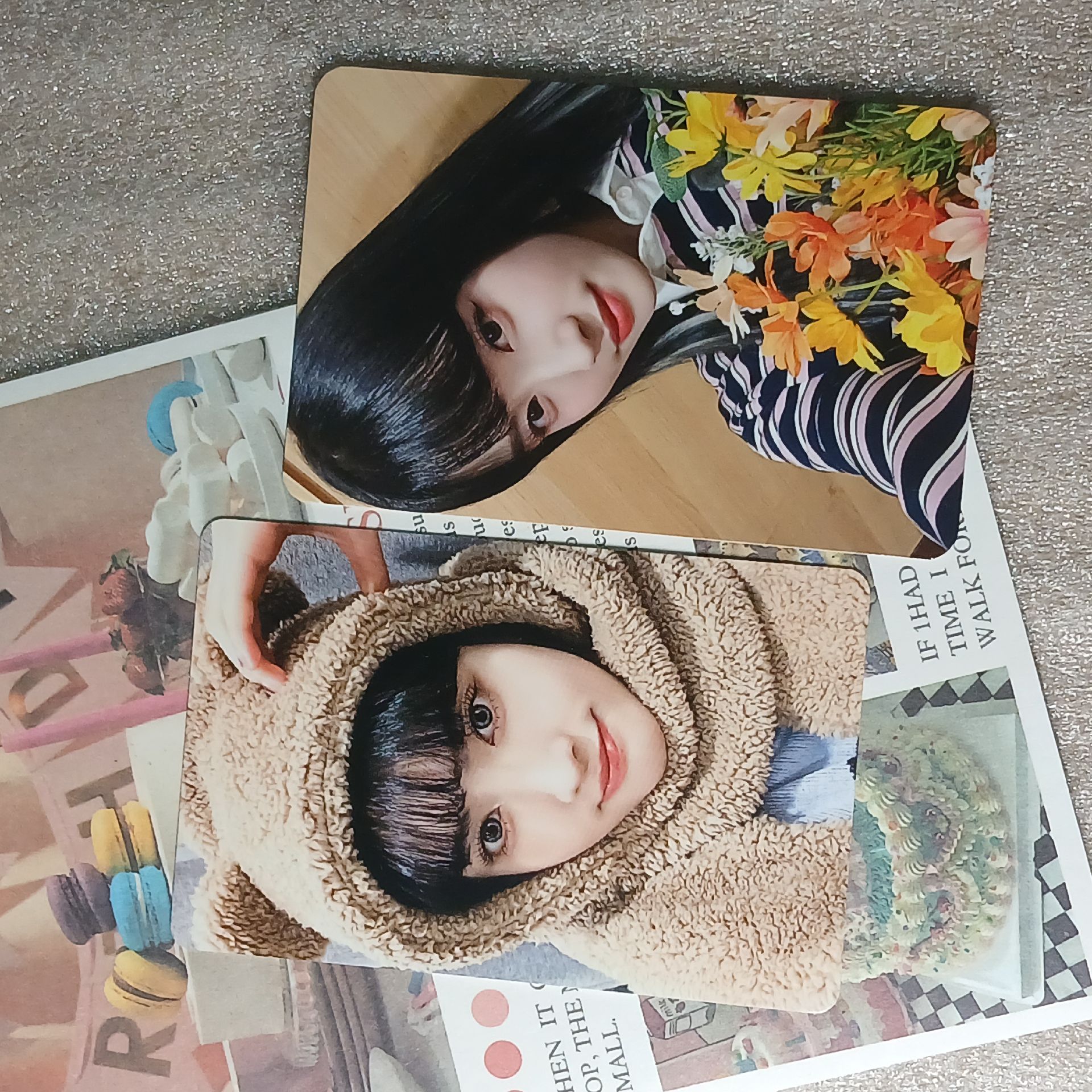 STAYC雙面卡 小熊/拿花潤