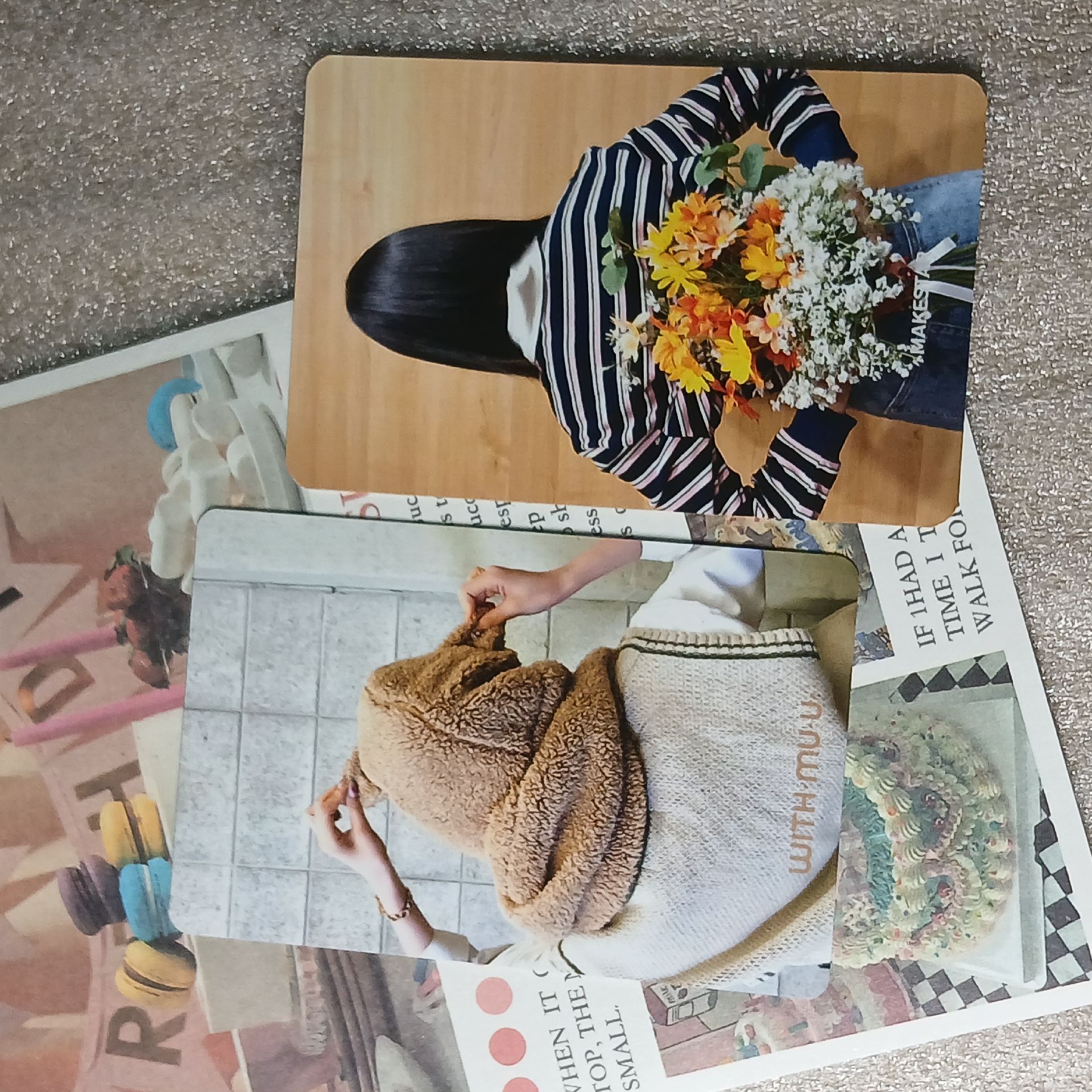 STAYC雙面卡 小熊/拿花潤