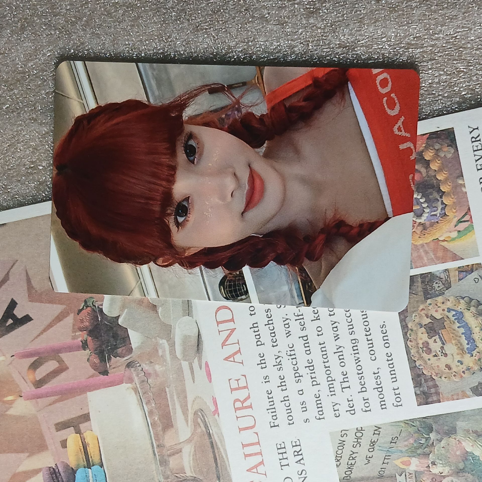 stayc 美怪 紅髮潤 周邊卡