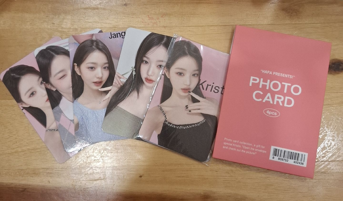 Hapa Kristin 代言卡 4.0一套未拆