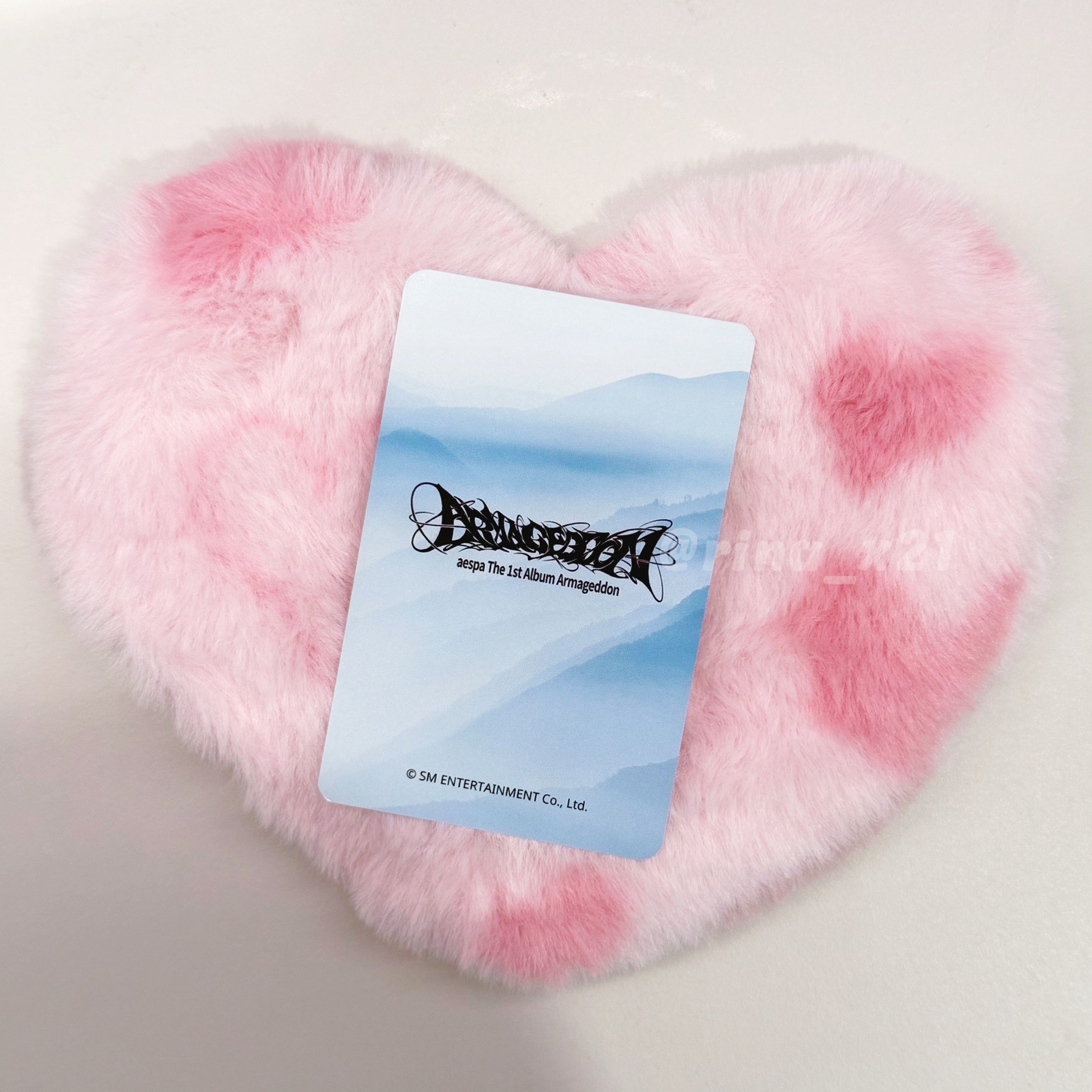 𝜗𝜚˚⋆aespa｜armageddon愛豆驛站幸運卡 柚ver.