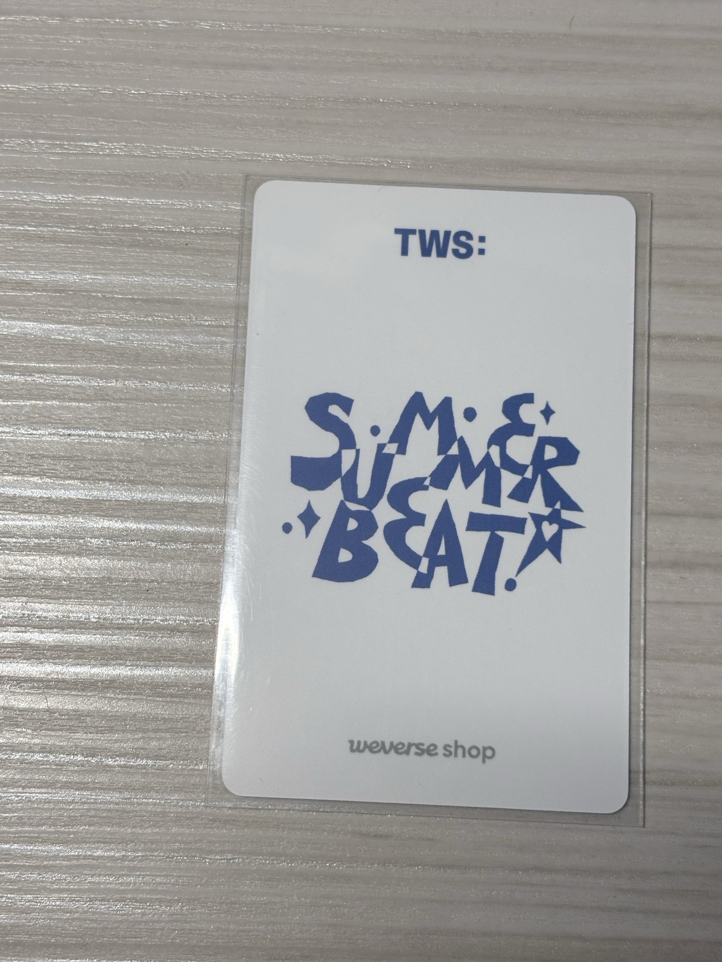 Tws 金道勳 迷二 小卡