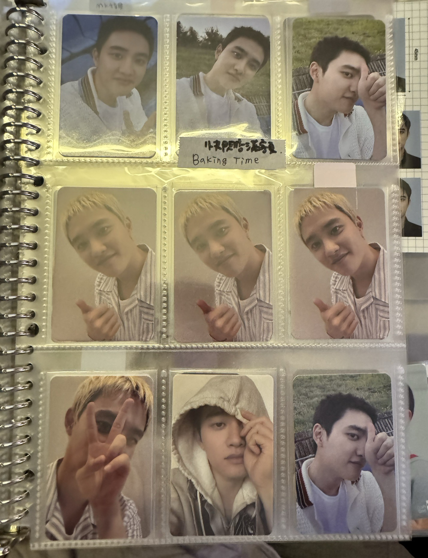 EXO D.O.吉冷與查爾斯烘焙小坊小卡