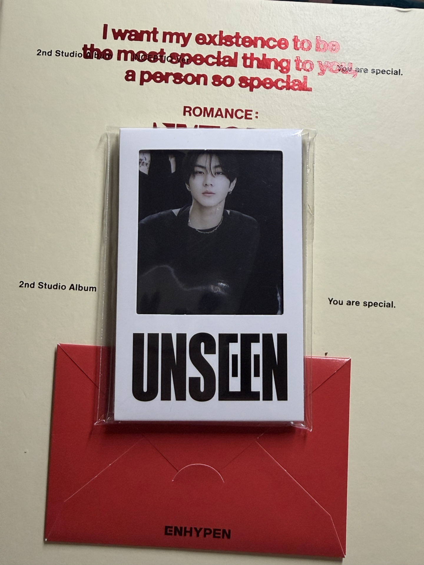 unseen展覽透卡一套